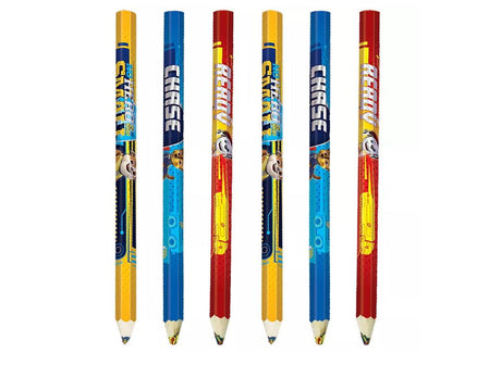 Paw Patrol Multi-Coloured Pencils 6pk