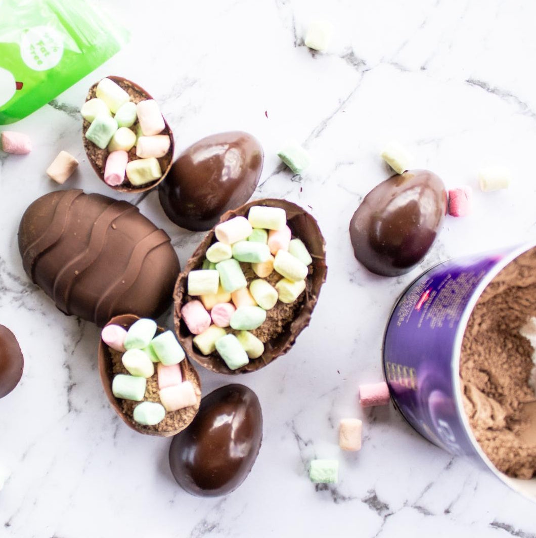 How to Make Easter Egg Hot Chocolate Bombs