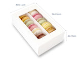 Window Macaron Box - 12 Macarons