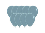 Dusk Blue 12cm Balloons 50pk