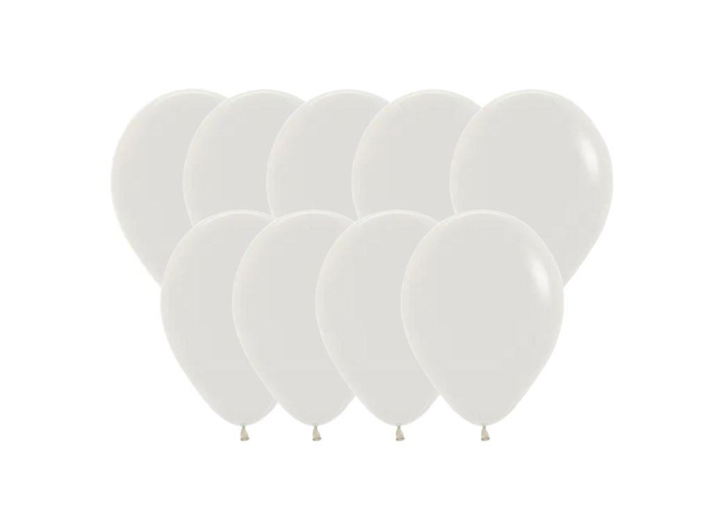 Dusk Cream 12cm Balloons 50pk