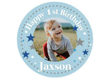 Personalised Edible Image - 1st Birthday Boy