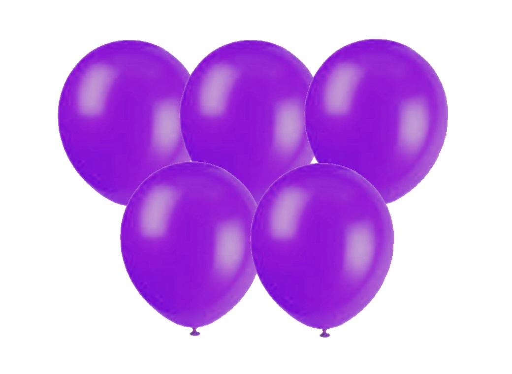 25PK Balloons - Purple