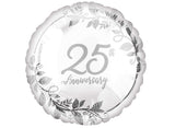 25th Anniversary Foil Balloon