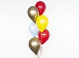 Plain Balloon Mix - Carnival 6pk