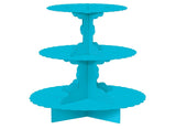 3 Tier Cupcake Stand - Blue