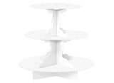 3 Tier Cupcake Stand - White