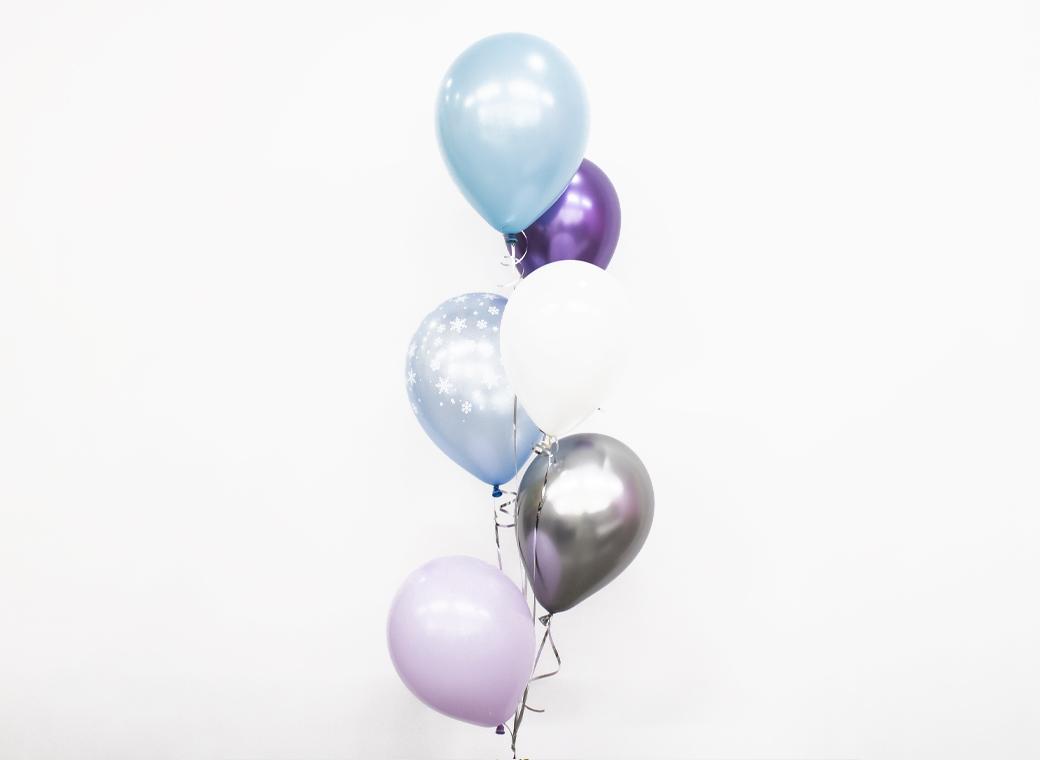 Plain Balloon Mix - Frozen 6pk