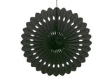 Decorative Fan 40cm - Black