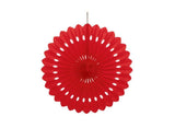 Decorative Fan 40cm - Red