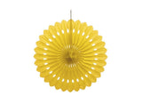 Decorative Fan 40cm - Yellow