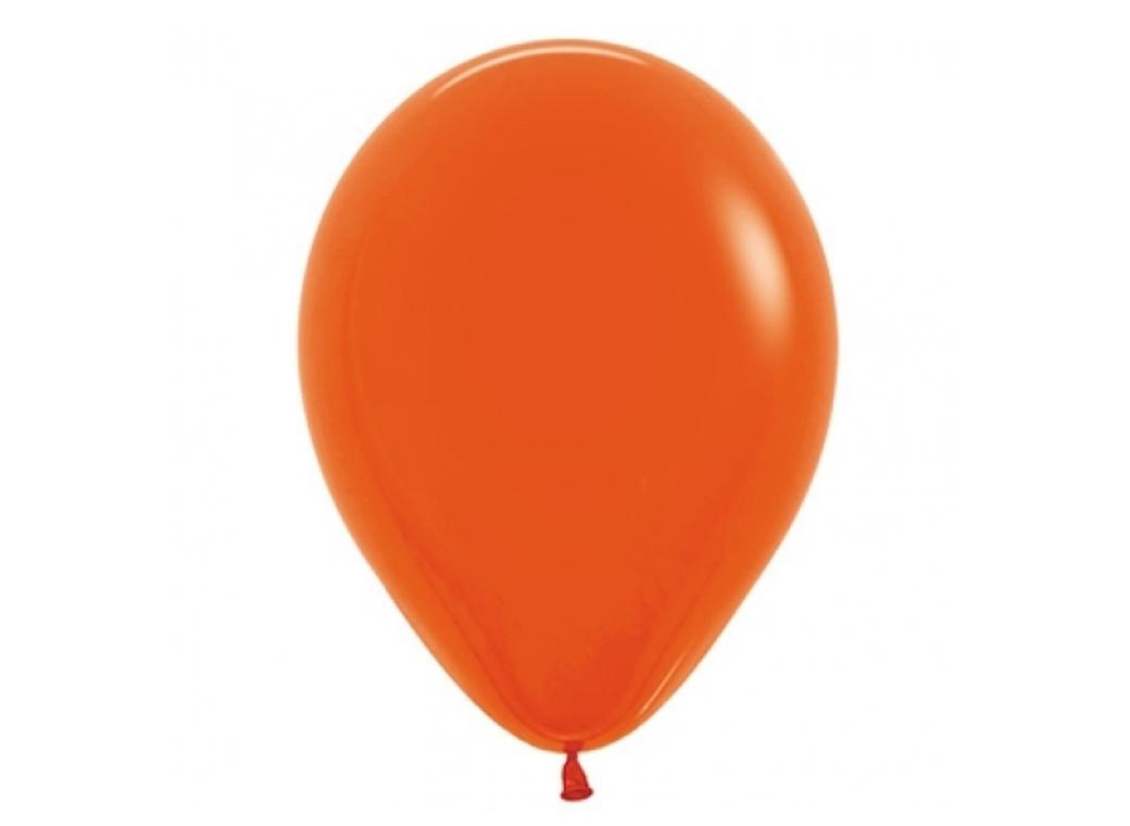 40cm Single Balloon - Orange