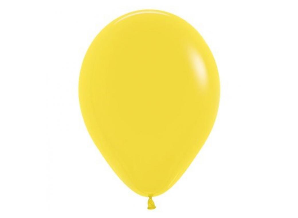 40cm Single Balloon - Yellow