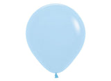 45cm Balloon - Pastel Matte Blue