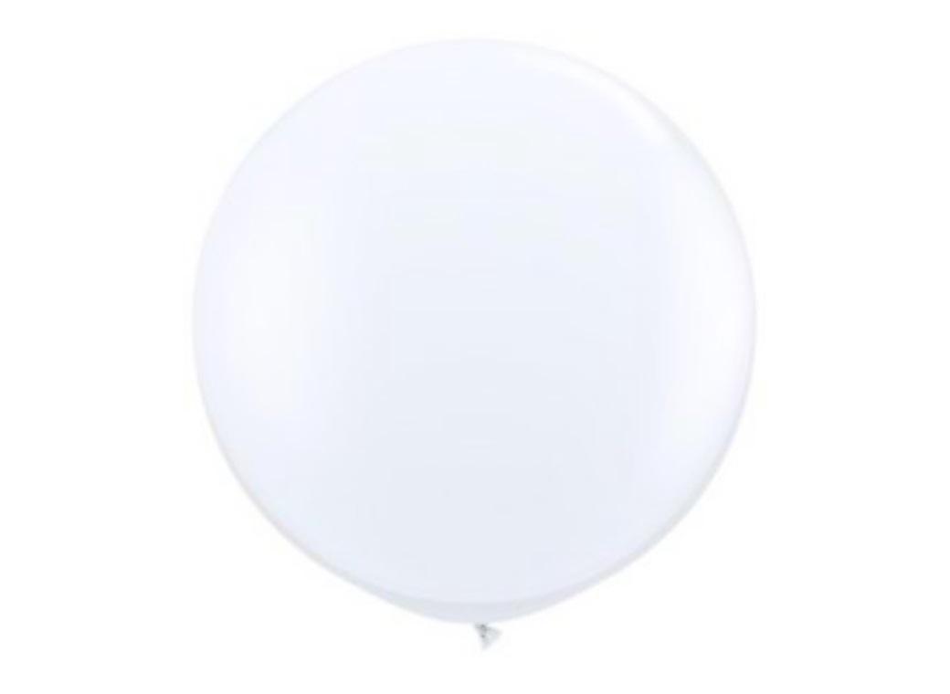 60cm Balloon - White