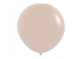 60cm Balloon - White Sand