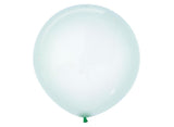 60cm Crystal Balloon - Pastel Green