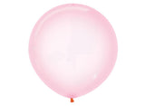 60cm Crystal Balloon - Pastel Pink