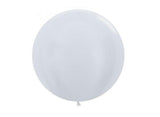 60cm Balloon - Pearl White