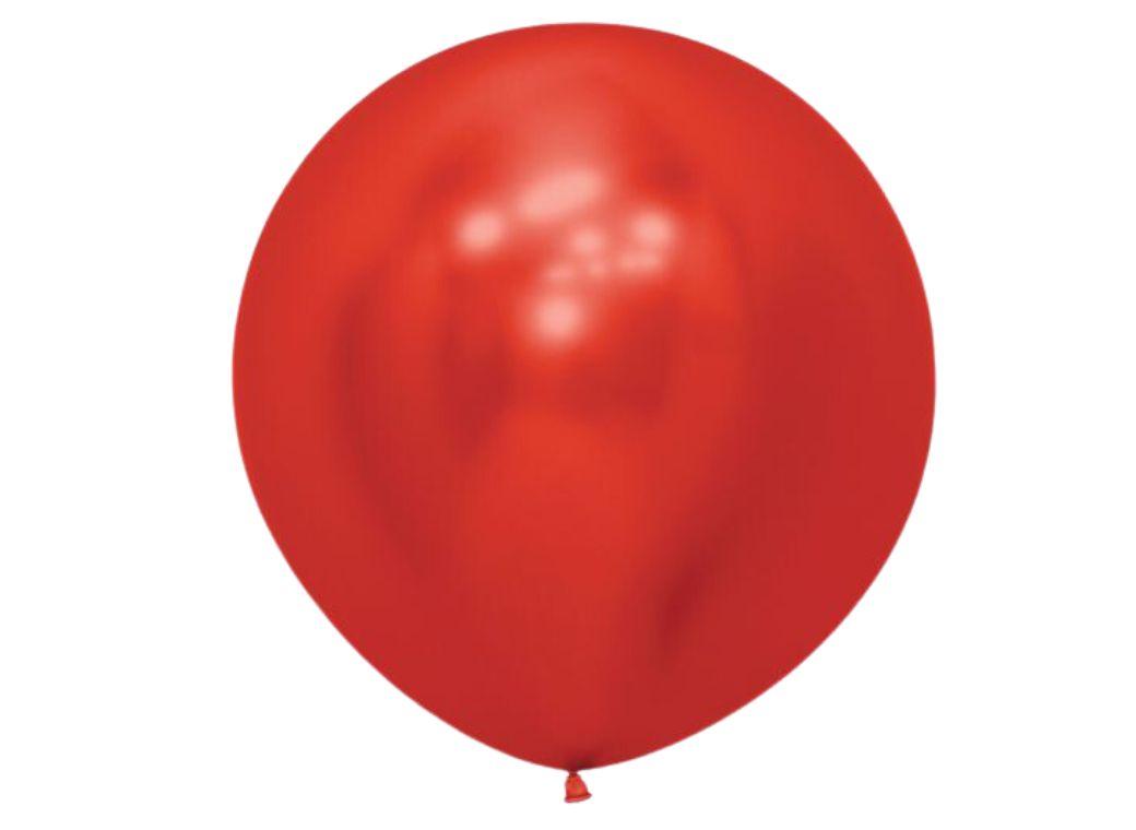 60cm Balloon - Reflex Red