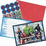 Marvel Avengers Invitations 8pk