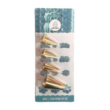 Cake Craft 4pce Star Piping Tip Set