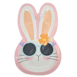 Cool Bunny Shaped Plates 8pk