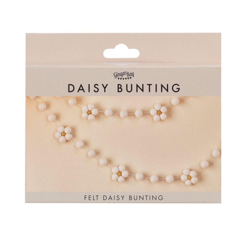 Ditsy Daisy Felt Bunting