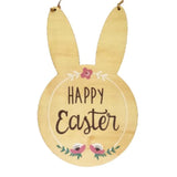 Easter Bunny Hanging Wooden Sign