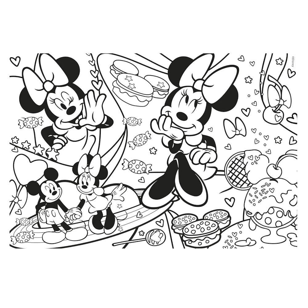 Disney Minnie Mouse 250 Piece Double Sided Puzzle