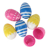 Patterned Fillable Eggs 6pk