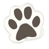 Pawsome Party Paw Print Shaped Foil Balloon