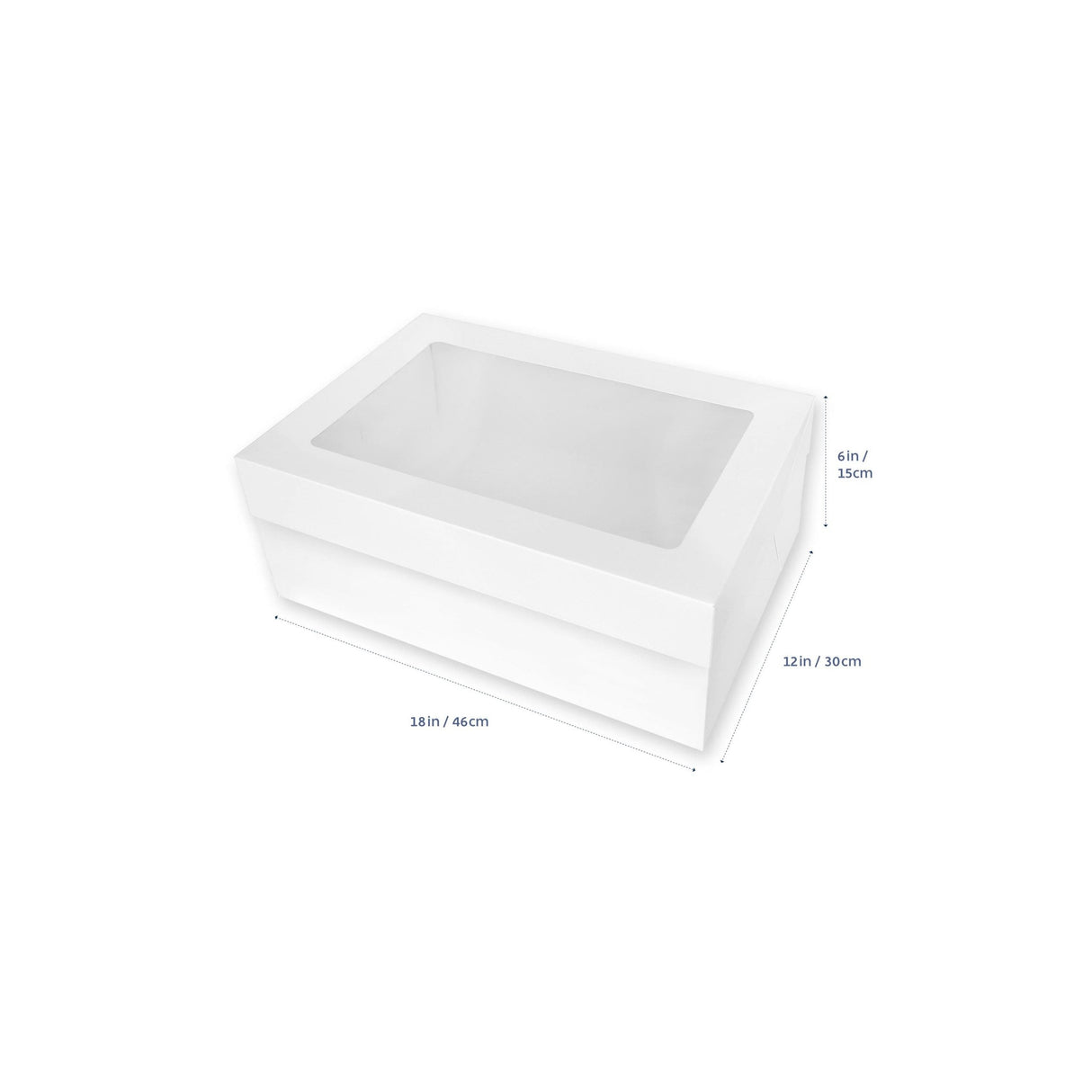 Rectangle Cake Box - 18x12in