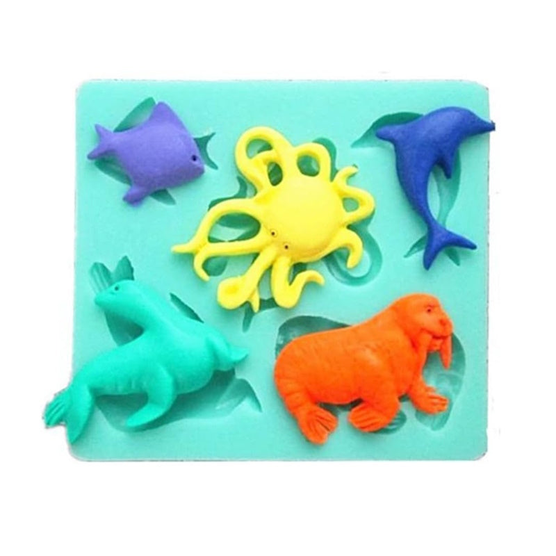 Sea Animals Silicone Mould