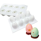 Small Plain Egg Silicone Mould