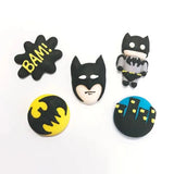 Sugar Icing Decorations 6pk - Batman