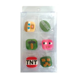 Sugar Icing Decorations 6pk - Minecraft