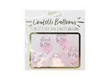 About to Pop Pink Confetti Balloons 5pk