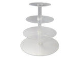 Acrylic Cupcake Stand - 4 Tier