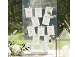 Acrylic Wedding Table Plan Kit