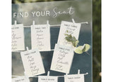 Acrylic Wedding Table Plan Kit