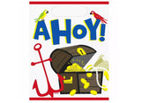 Ahoy Pirate Loot Bags 8pk