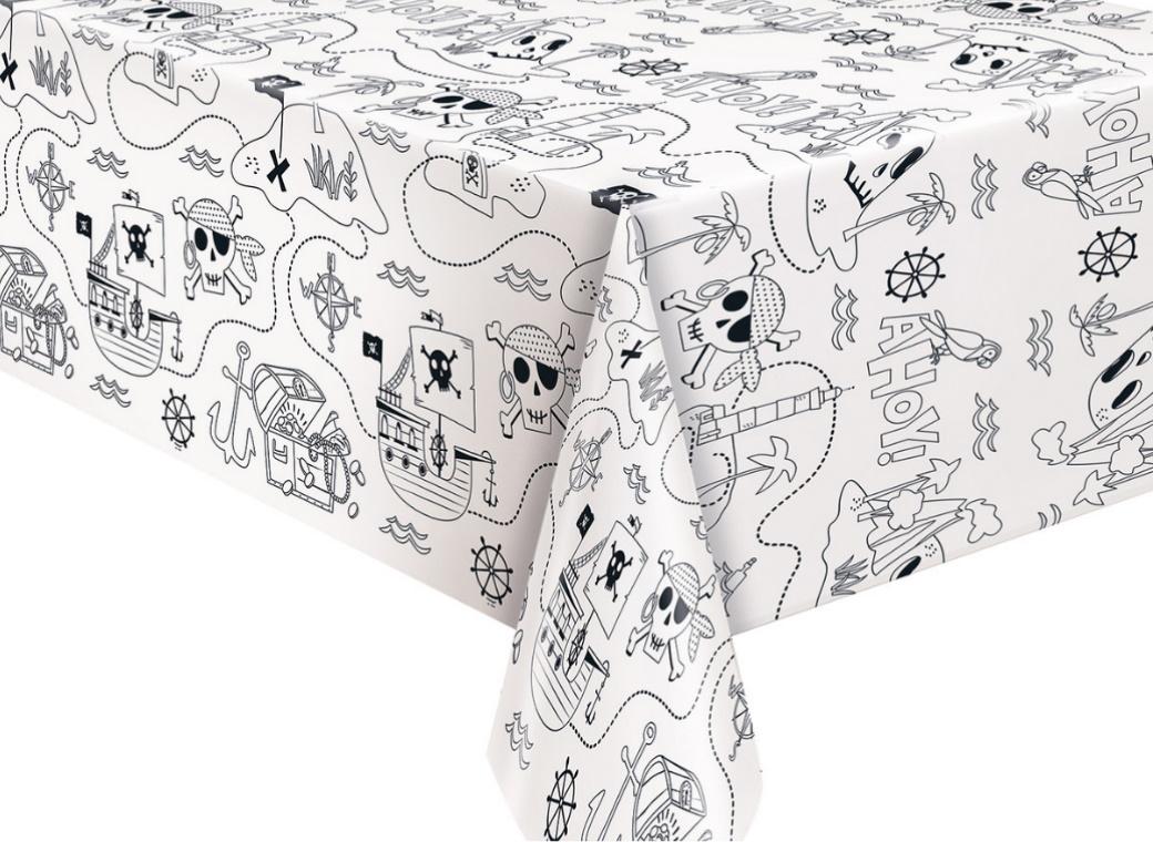 Ahoy Pirate Paper Tablecover