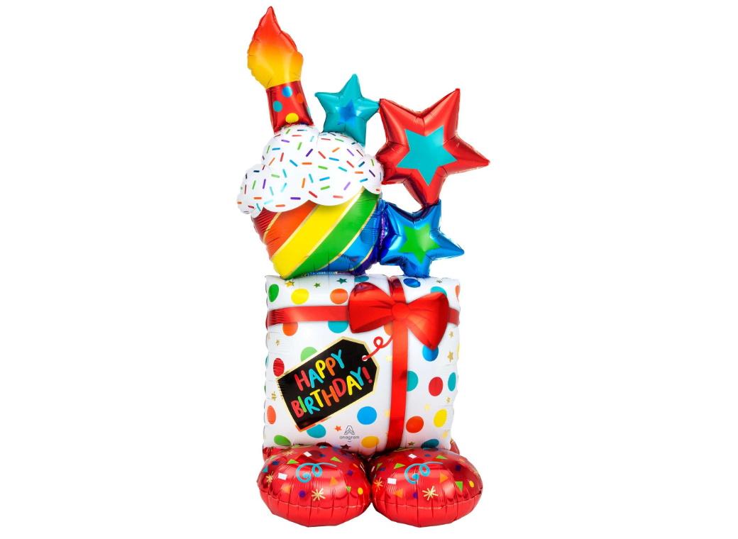 AirLoonz Birthday Icons Foil Balloon