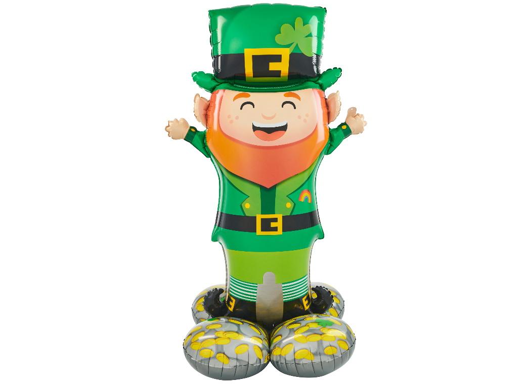 AirLoonz Lucky Leprechaun Foil Balloon