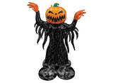 AirLoonz Pumpkin Head Foil Balloon