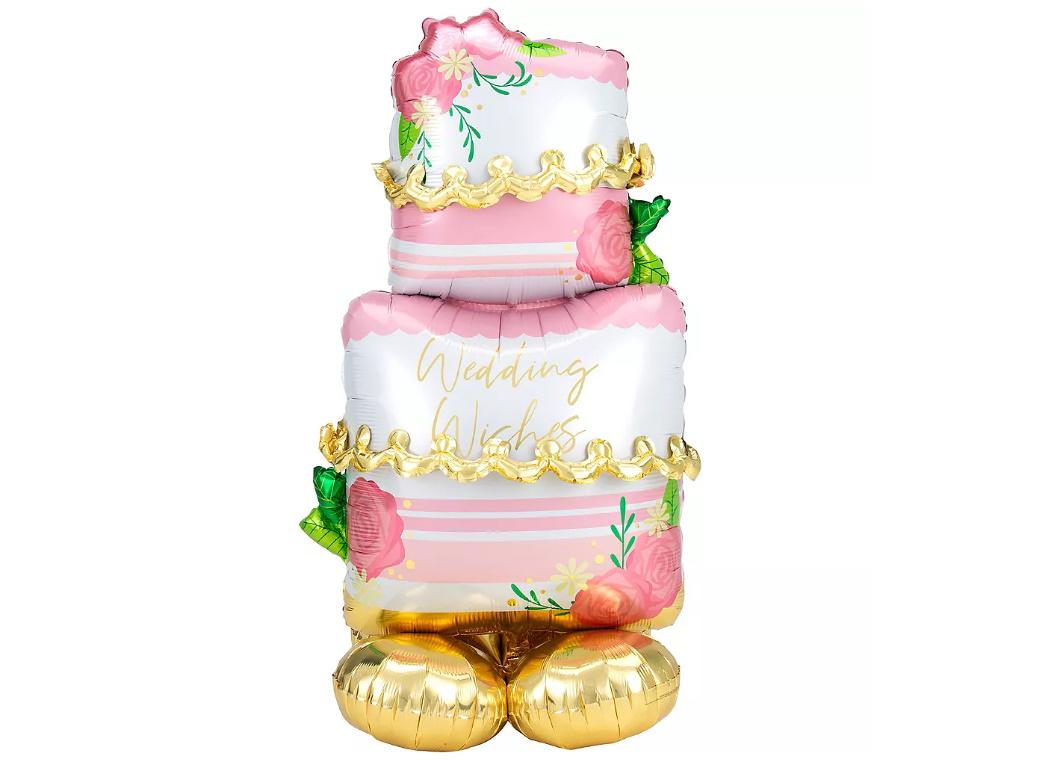 AirLoonz Wedding Cake Foil Balloon