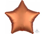 Star Shaped Foil Balloon - Satin Luxe Amber