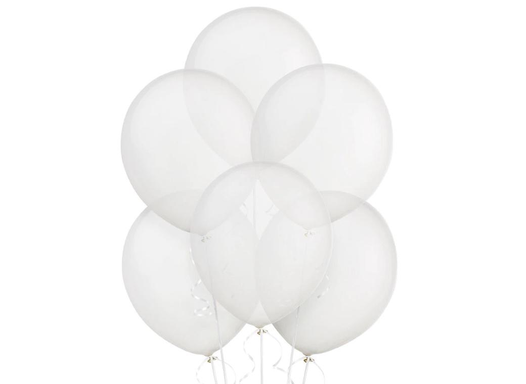 Value Balloons 15pk - Clear