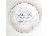 Anniversary Trinket Plate - Love